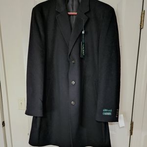 Ralph Lauren Black Overcoat